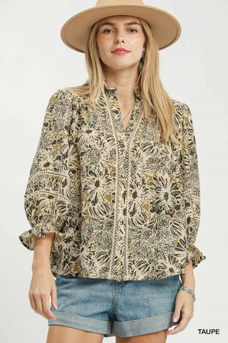 Love Of Life Top in Taupe