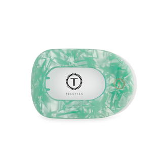 Flat Round Hair Clip | Medium | Spring Splash