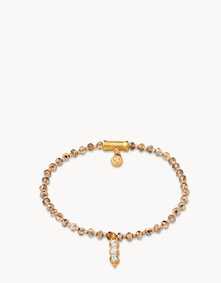 Twinkle Stretch Bracelet in Rose Sparkle/Gem