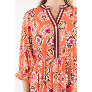 Perfect Moments Maxi Dress in Orange
