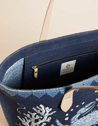 Fiesta Tote in Hamilton Crab