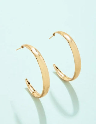 Colleton River Hoop Earrings in Gold