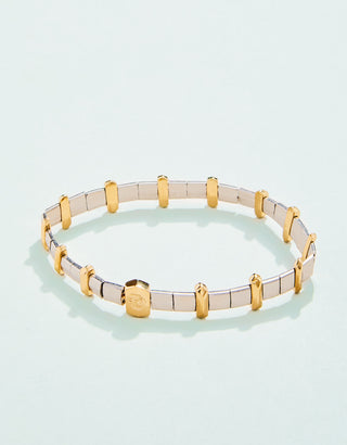 Kerra Stretch Bracelet Gold/Silver