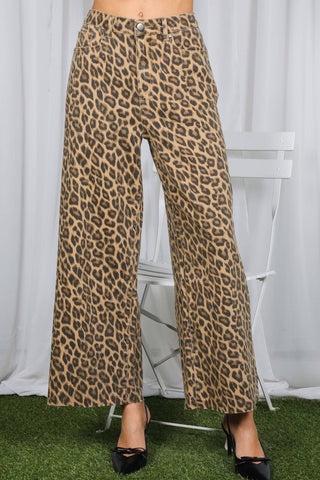 The Leopard Effect Cropped Jean