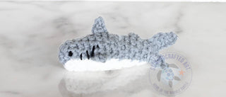 Hand Knitted Shark 3"