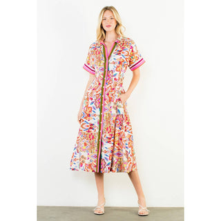 Walk Aimlessly Maxi Dress in Purple
