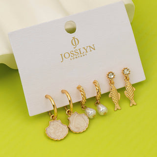 Stay True Earring Trio