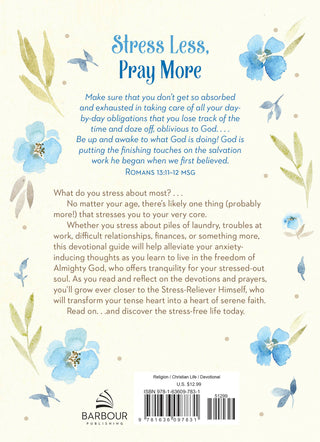 Stress Less, Pray More Devotional Journal