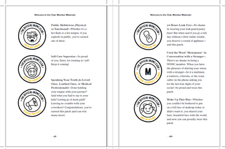 Official We Do Not Care Club Handbook: Melani Sanders