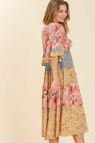 Flower Days Midi Dress