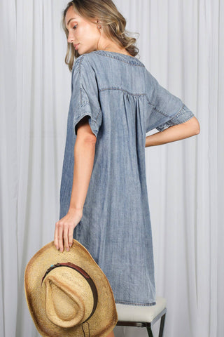 River Denim Dress