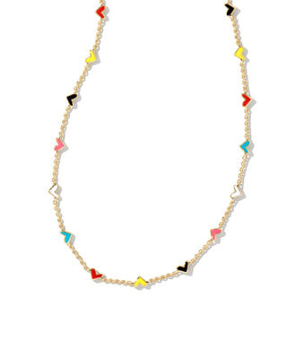 Haven Heart Strand Necklace in Multi Mix