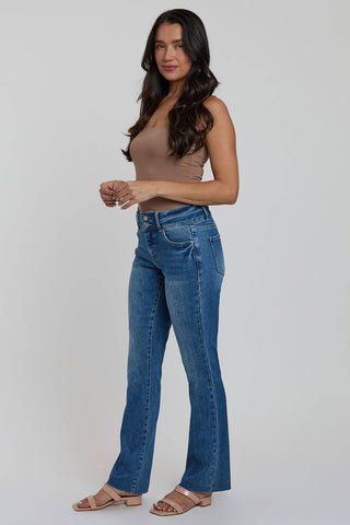 Mid Rise Premium Stretch Bootcut