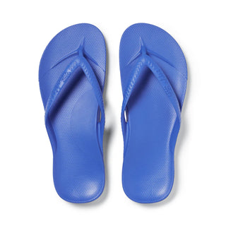 Archies Arch Support Flip Flops in Royal Blue