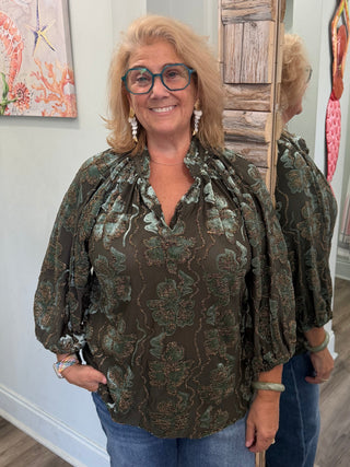 Who's Talking Top in Olive