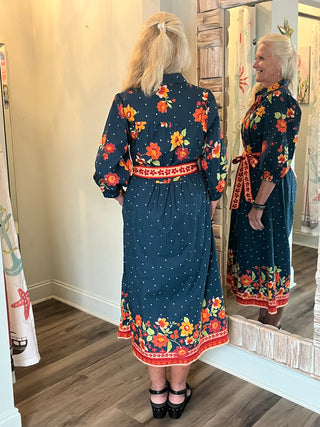 Maude Vivante Remi Dress in Starlit Garden