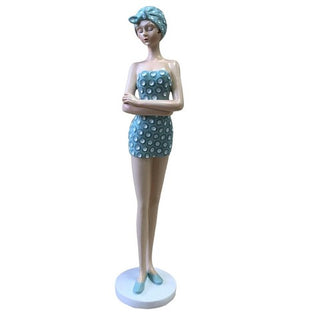 Vintage Beach Lady Figurine