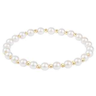 Grateful Pearl 5mm Bracelet - Extended Size