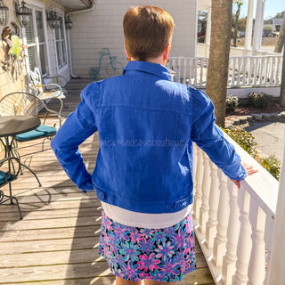 Beachtime Travel Jacket in Blue