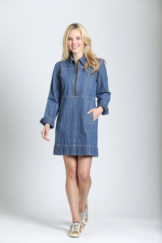 See The Difference Dress in Indigo