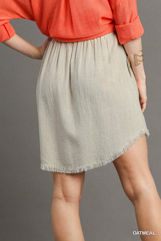Chasing Dreams Skirt in Oatmeal