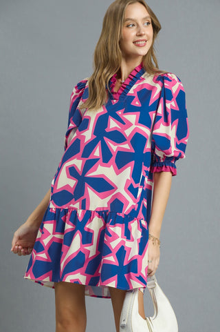Play Around Mini Dress in Blue