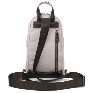 Flamingo Group Canvas Sling Bag - Gray