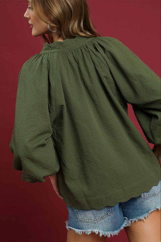 Keep Dreaming Top in Olive