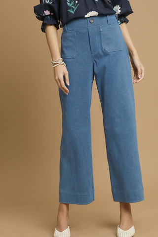 Out In Plain Sight Denim Pants In Denim