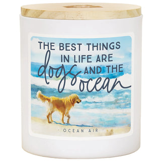 Dogs And The Ocean Candle - Ocean Air