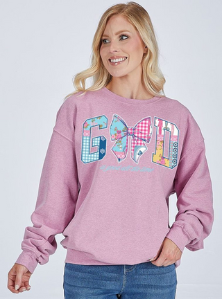 God Is Good All The Time Crewneck Sweatshirt