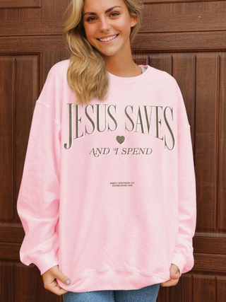 Jesus Saves Sweatshirt In Tutu