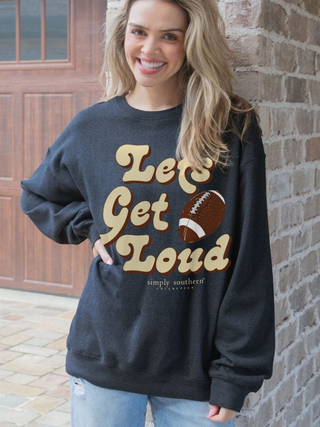 Let's Get Loud Sweatshirt In Black