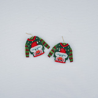 Ugly Christmas Sweater Earrings