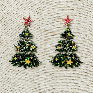 O Christmas Tree Earrings