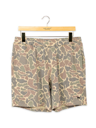 Clearly There Men's Performance Short in Faded Camo