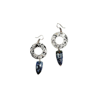 Sodalite Banjara Earrings