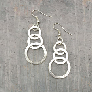 Stacked Ring Earrings