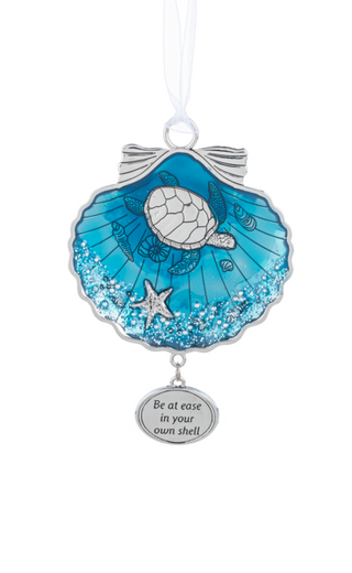 By The Shore Ornament -  Be At Ease In Your Own Shell