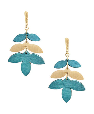 Leave It Behind Earrings in Turquoise