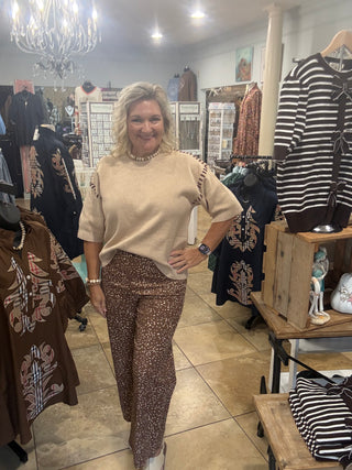 How Do You Do Pant in Brown