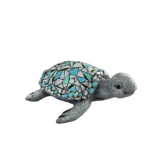 Mosaic Sea Turtle Statue