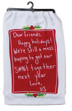 Snarkasms Get it Together Flour Sack Towel