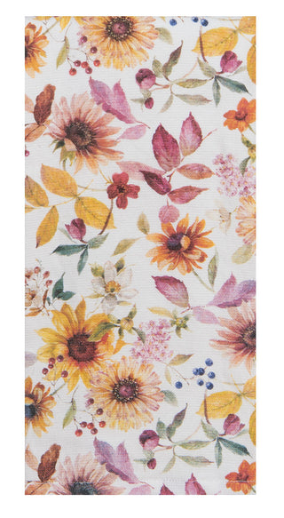 Mulberry Bloom Floral Toss Dual Purpose Towel