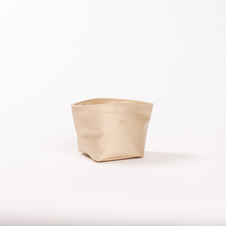 Crown Jewels Pouch In Gold Faux Leather