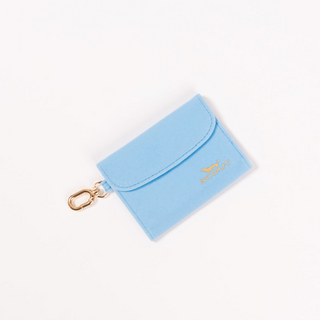 Street Cred Card Holder In Perri Velvet