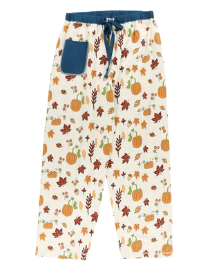 Autumn Leaves Women's PJ Pants In Natural