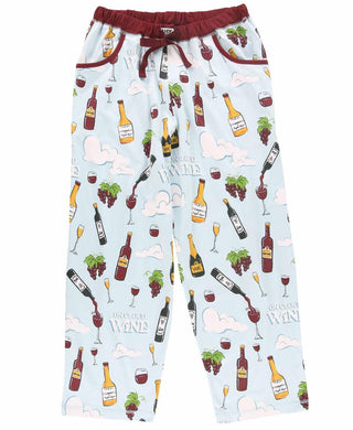 On Cloud Wine PJ Pants In Sky Blue