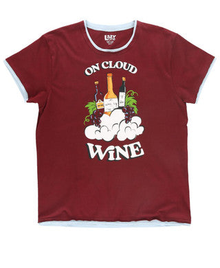 On Cloud Wine PJ Tee In Red Wine