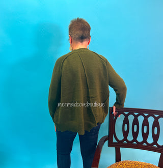 Herman Sweater in Olive